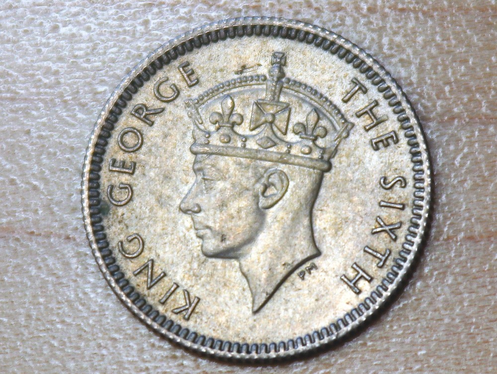1950 Malaya 5 Cents