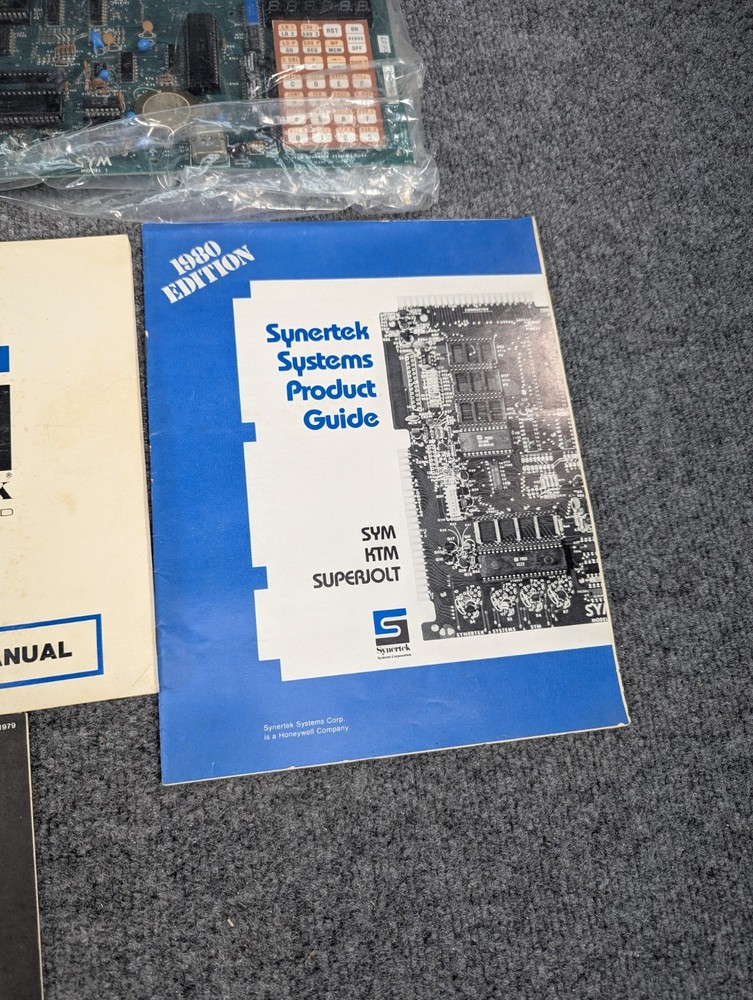 Synertek Systems Corporation SYM-I Microcomputer System-Orig. Box and Papers