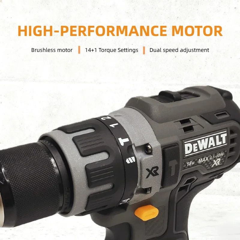 DEWALT DCD791 Compact Cordless Drill Brushless Motor Drill Screwdriver Multi...