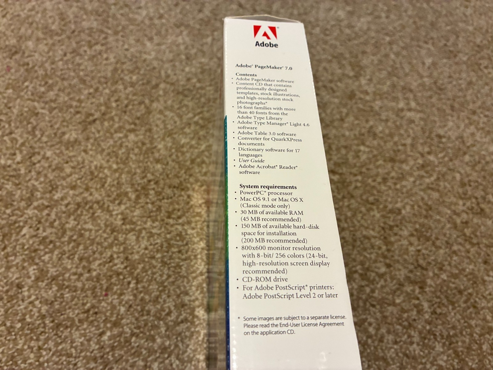 Adobe PageMaker 7.0 - Macintosh MAC Education Version with Serial Number Key!