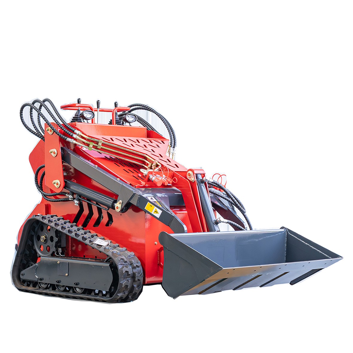 480 2645Lbs Tracked EPA 23HP 13GPM Mini Skid Steer 3-Pumps FREE SHIP Unloading