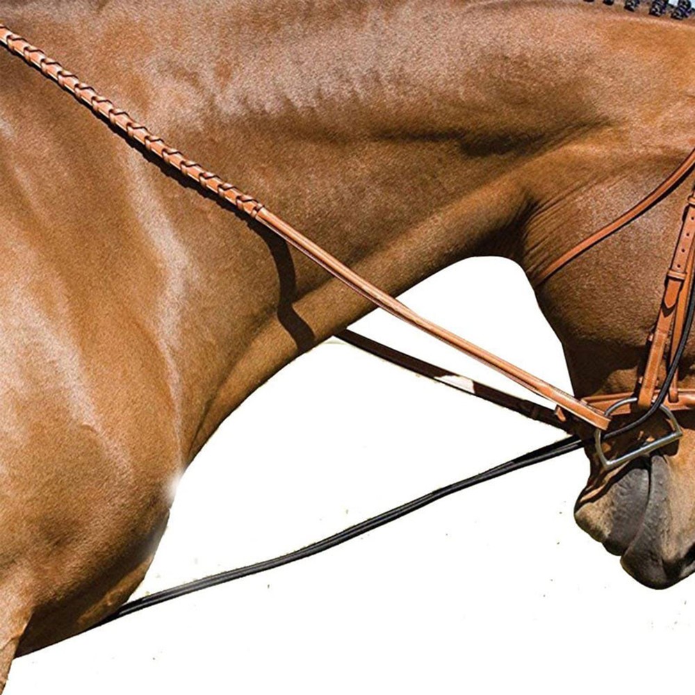 Pulling Training Rope Flexible Durable Horse Auxiliary Reins for Correct Aid