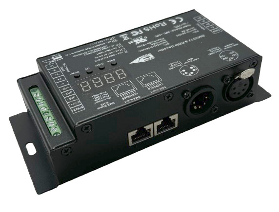 5 Channel DMX Decoder with RDM Digital Display,DMX512 Dimmer Driver