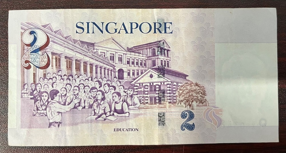 Singapore Two Dollars Banknote