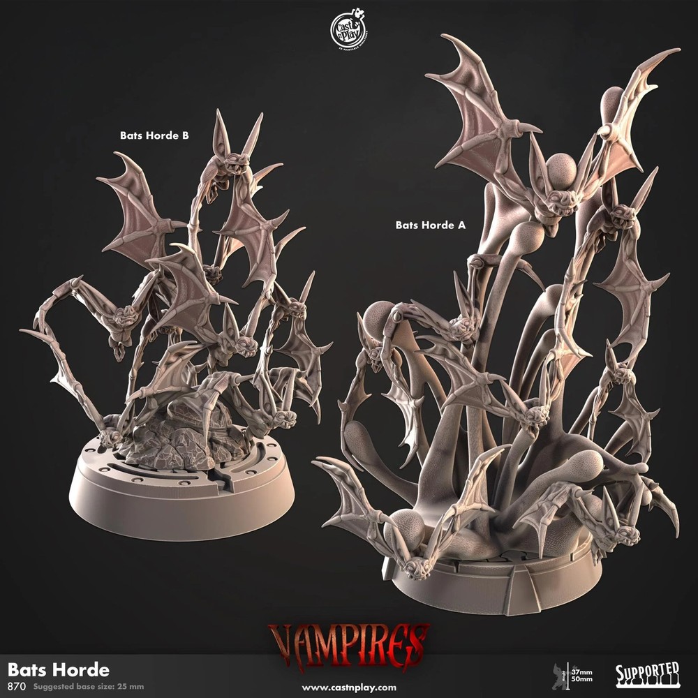 Bats Horde, Vampires Miniature