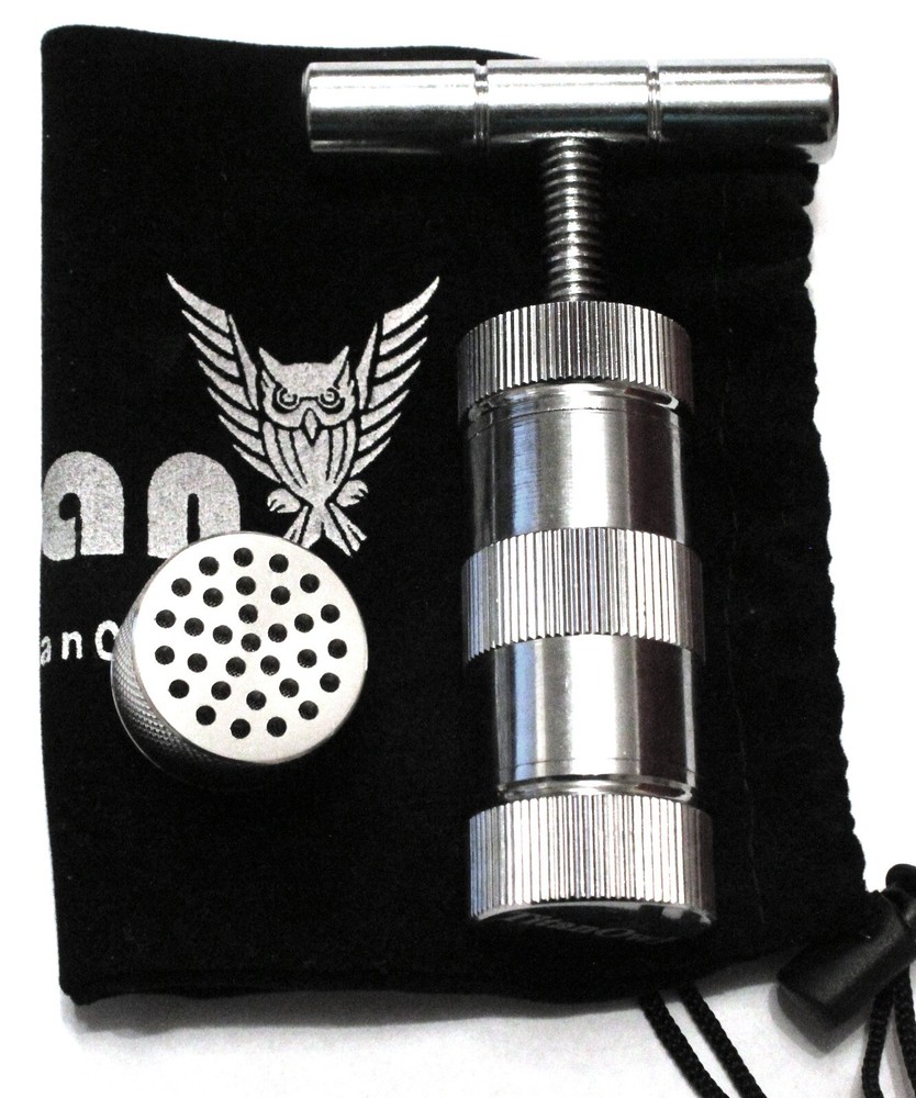 Tincture Press Small Size Handheld Press Extract Herb T Shape Brass Structure