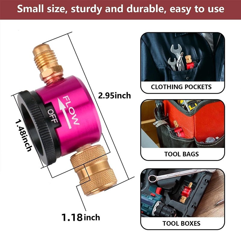 HVAC Nitrogen Purge Regulator Kit – Precision Nitrogen Flow Control Tool