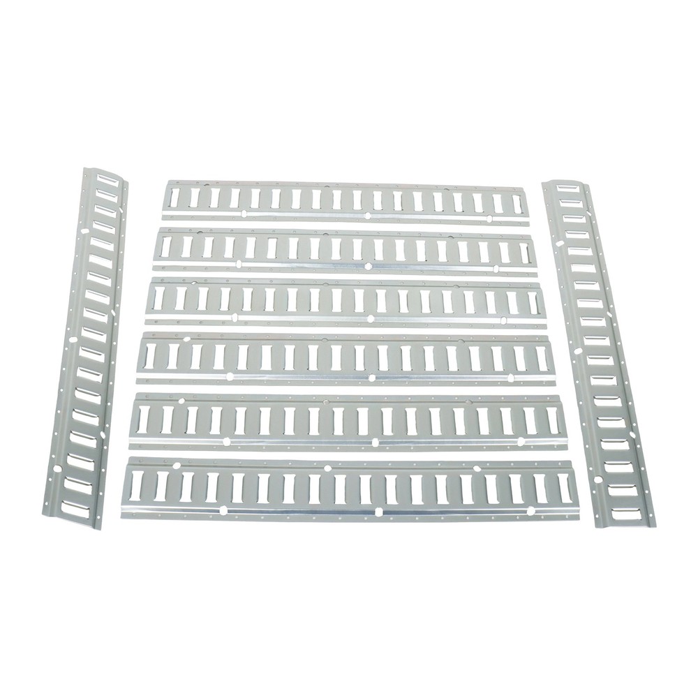 Labwork E Track Tie Down Rail 8PC 3' E Track Rails 8PC O-Rings 8PC End Caps