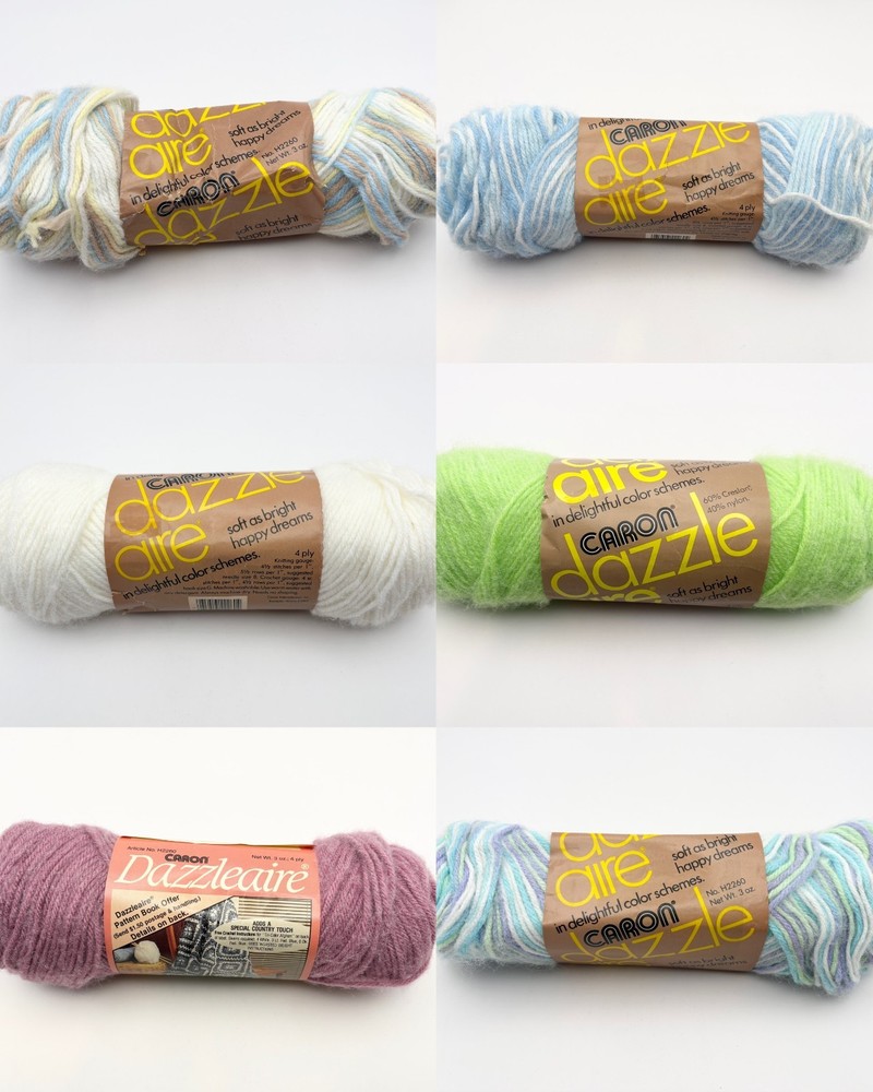 Multiple Colors ~ Caron Dazzleaire Discontinued ~ Continually Updated READ