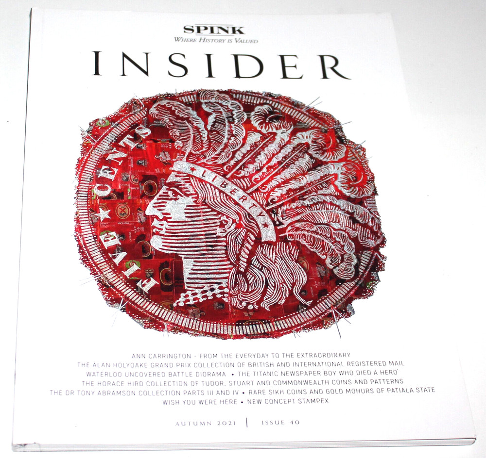Spink Insider Stamp Magazine Autumn 2021 Issue 40 LT