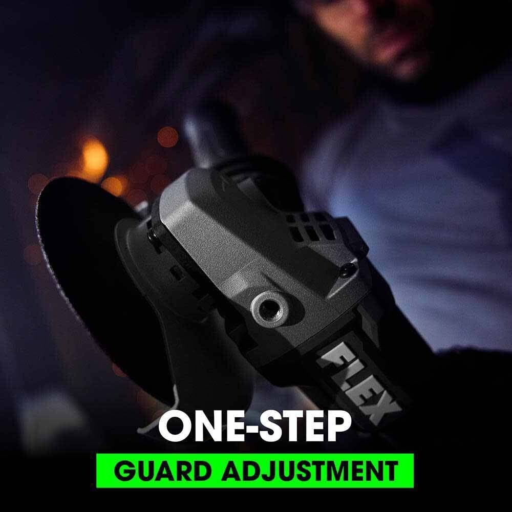 Flex FX3171A-Z 24V 5" Variable Speed Angle Grinder w/ Paddle Switch (Bare Tool)