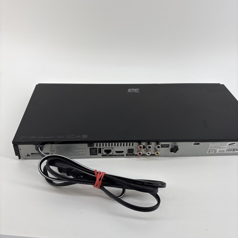Samsung BD-D5500 3D Blu-ray DVD CD Player Touchscreen Menu No Remote