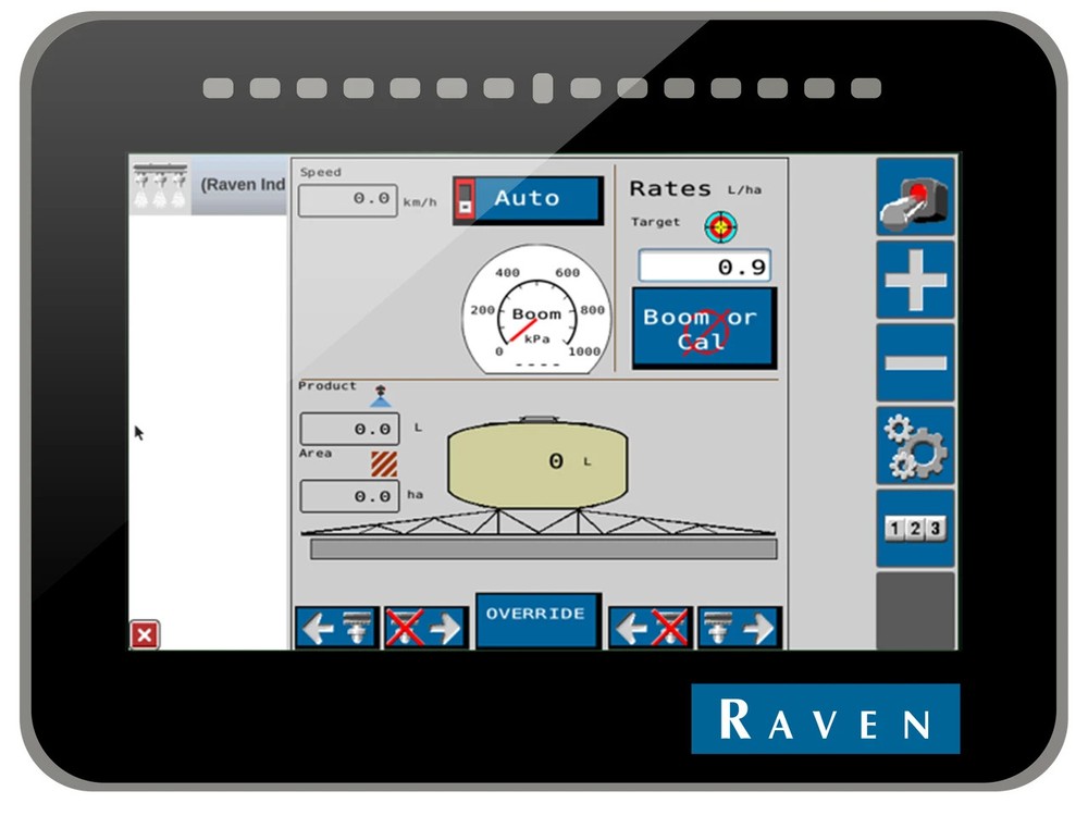 Raven CR7 Field Computer GPS Display Precision Agriculture Controller CR7