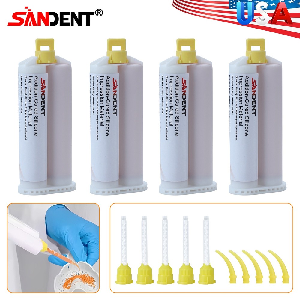 Impression Material Heavy Body Regular Set – 4 50ml cartridges