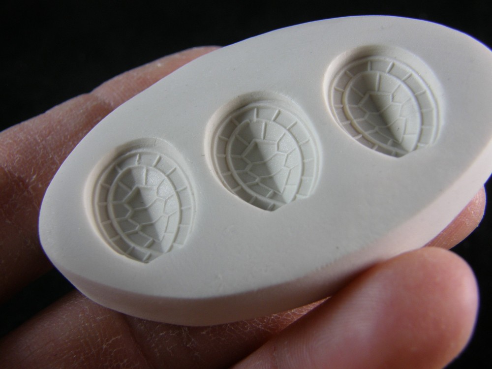 Turtle Shell Polymer Clay Mold 3 in 1 (MD1382)
