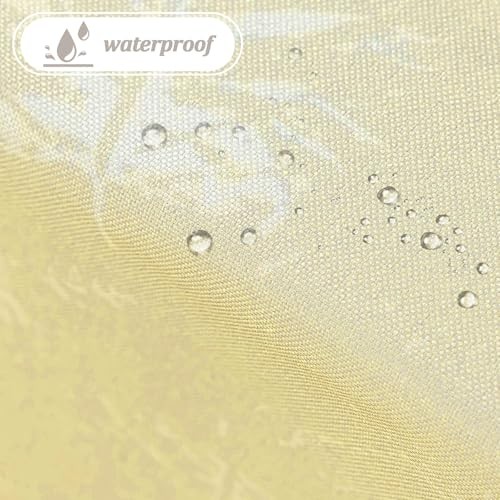 Rectangle Table Cloth Waterproof Heavy Duty 70" x 52" (Rectangular) Yellow