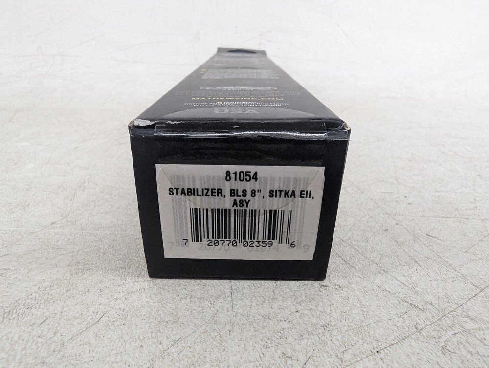 Mathews Bridgelock Stab Stabilizer for Mathew's Compound Bows BLS 8" SITKA E2