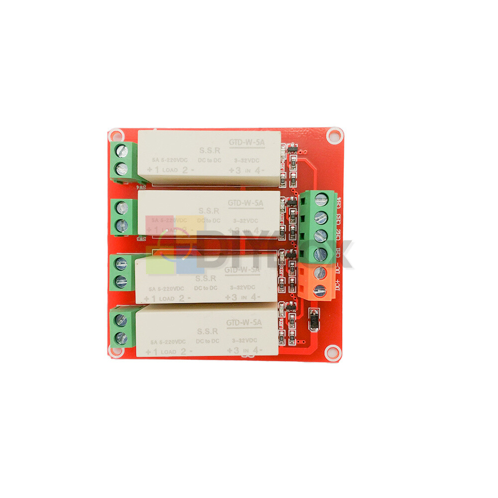 5A 2/4/8 Channel High Level Trigger DC-DC Solid State Relay Module