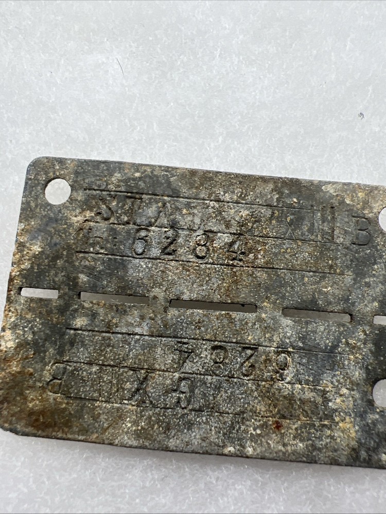 WW2 German Stalag Prisoner Of War POW Tag US (CC697
