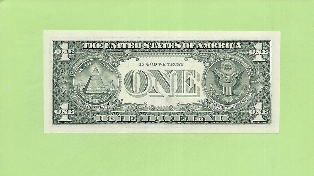 2001 ..UNCIRC $1 D 3794 2967 B .... 2001 $1 D-B NICE NOTE FRN