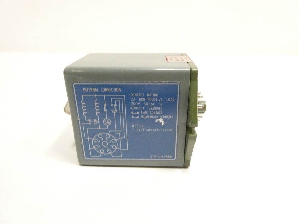 Omron STP-44A81F Timer 0-6min 115v-ac