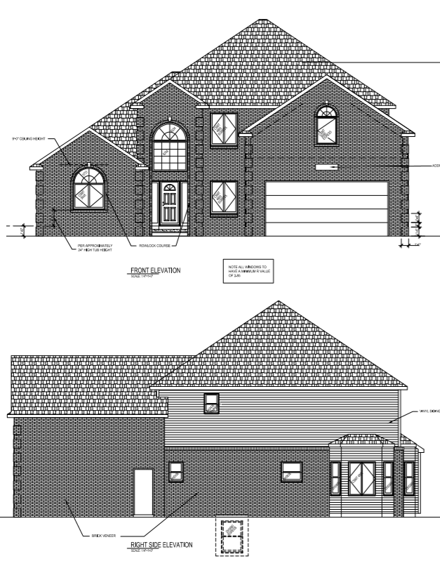 House Plan 3,220 SF SPLIT LEVEL WITH BASEMENT