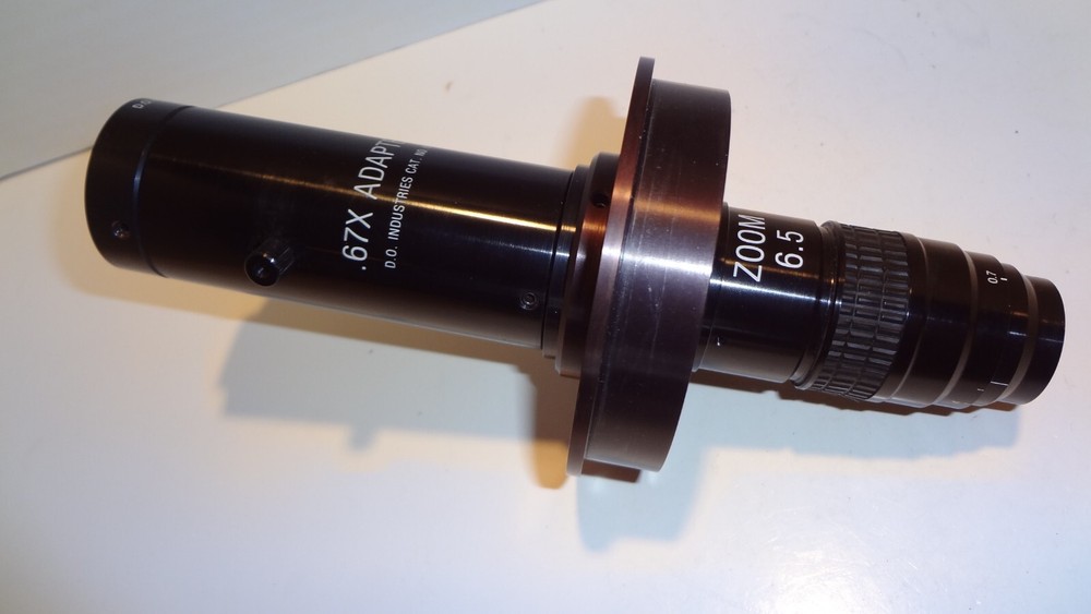 DO INDUSTRIES ZOOM 6000 VIDEO MICROSCOPE SYSTEM COMPLETE