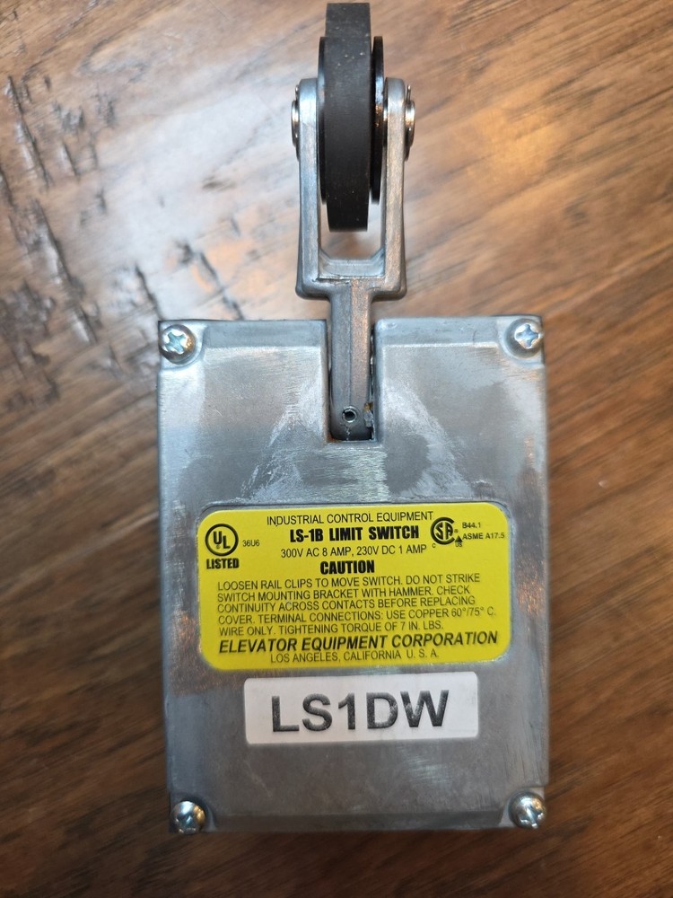 New Elevator Equipment Co / EECO LS-1B Elevator Limit Switch Free Shipping