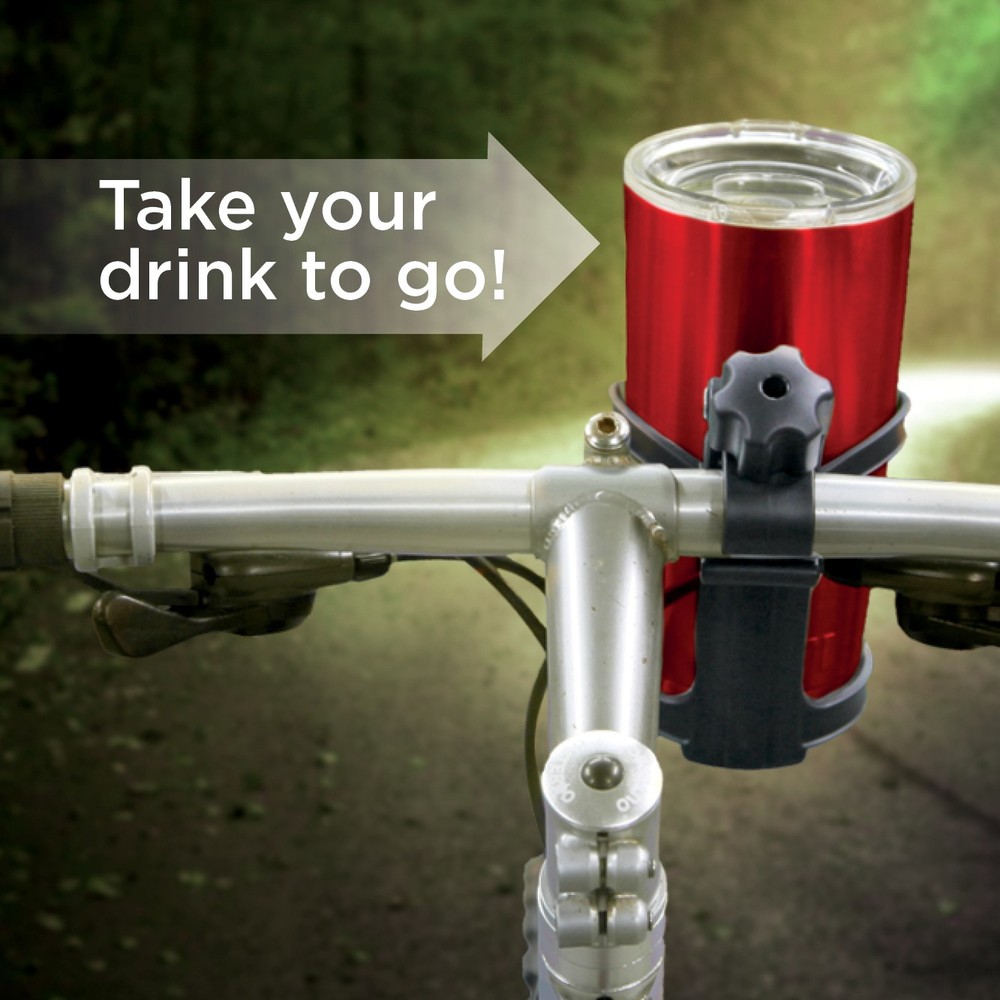Handlebar Water Bottle Cage Multi Placement Black