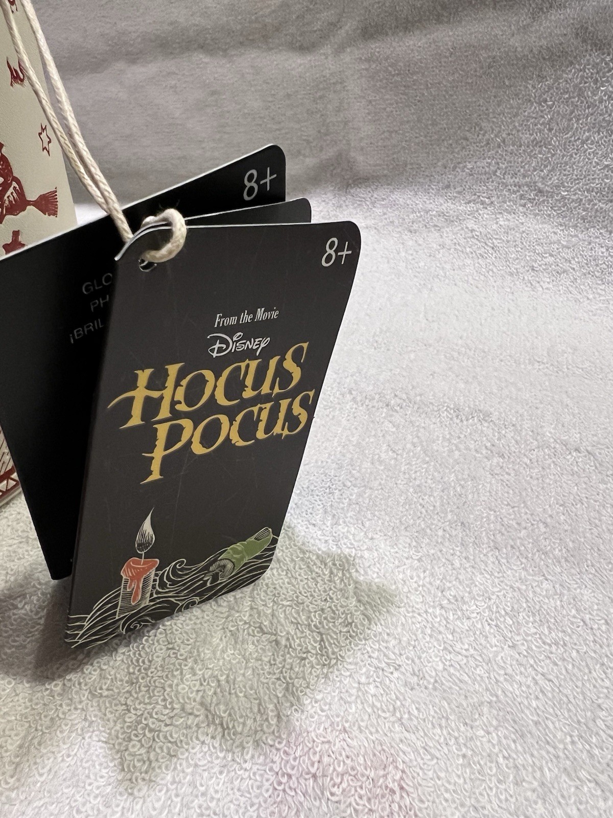 Hocus Pocus Black Flame Glow Candle Crossbody Bag