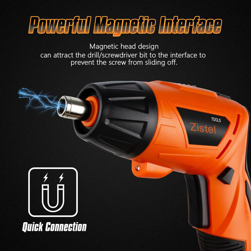 Electric Cordless Rechargeable Screwdriver Mini Power Screw Driver Tool Bits A++