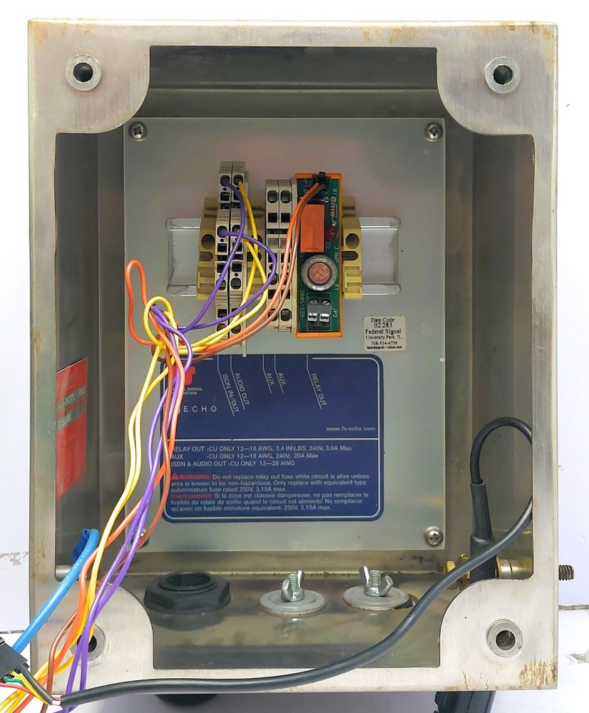 Federal Signal E2-SM-4X 2 Digital Intercom Station Module