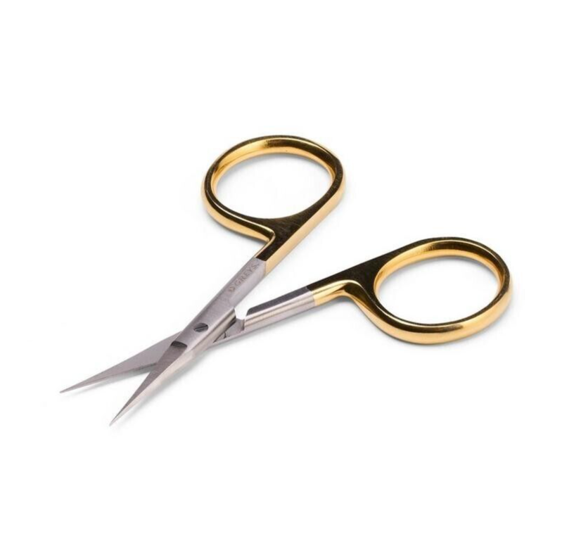 Greys Micro Tip Scissors - 4" - Fly Fishing & Fly Tying Tools