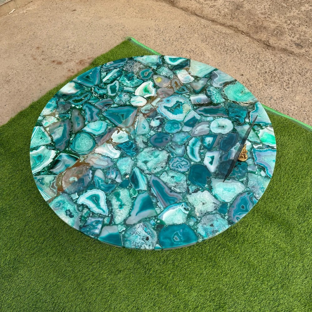 Agate Table, Agate Console Table, Agate Countertop/Side Table/ Agate Table Top