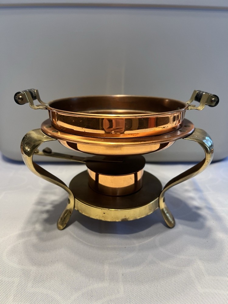 Coppercraft Guild Chafing Dish & Double Broiler Set Vintage 5pc