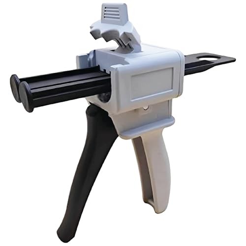 50ml AB Epoxy Glue Gun 1:1 Ratio–Manual Dual Cartridge Adhesive Dispenser -33098