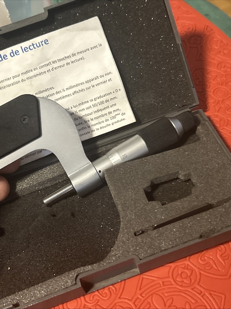 Fowler 1-2” Outside Micrometer Fully Functional (Q27)