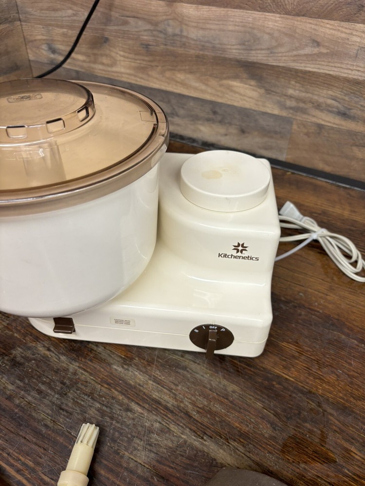 Blendtec Kitchenetics K-10 Mixer Food Processor Gourmet Champ BASE & ATTACHMENT
