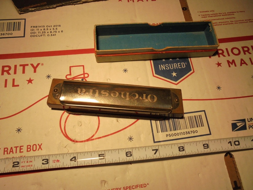 VINTAGE KOCH ORCHESTRA "C" HARMONICA GERMAN MADE