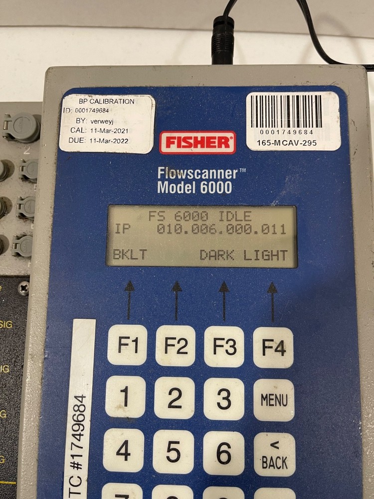 Fisher FlowScanner 6000 Control Valve Diagnostic System