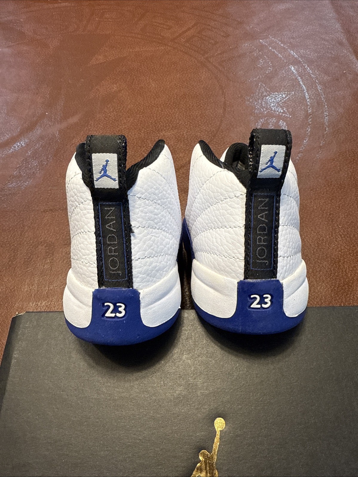 Jordan 12 Retro (TD) “Blueberry” - White/Black-Game Royal (US 10c) - 850000-140