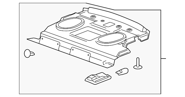 Genuine GM Lower Cover 90921264