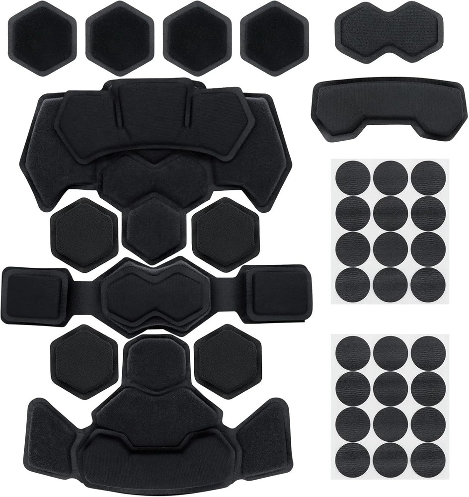 Tactical Airsoft Helmet Pads Internal Memory Foam Foam Protective Cushion Buffer