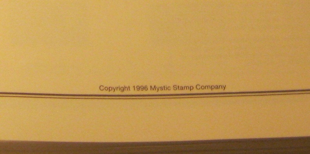 1996 Mystic Stamp Company THE HERITAGE COLLECTION US Commemoratives 1935-1991