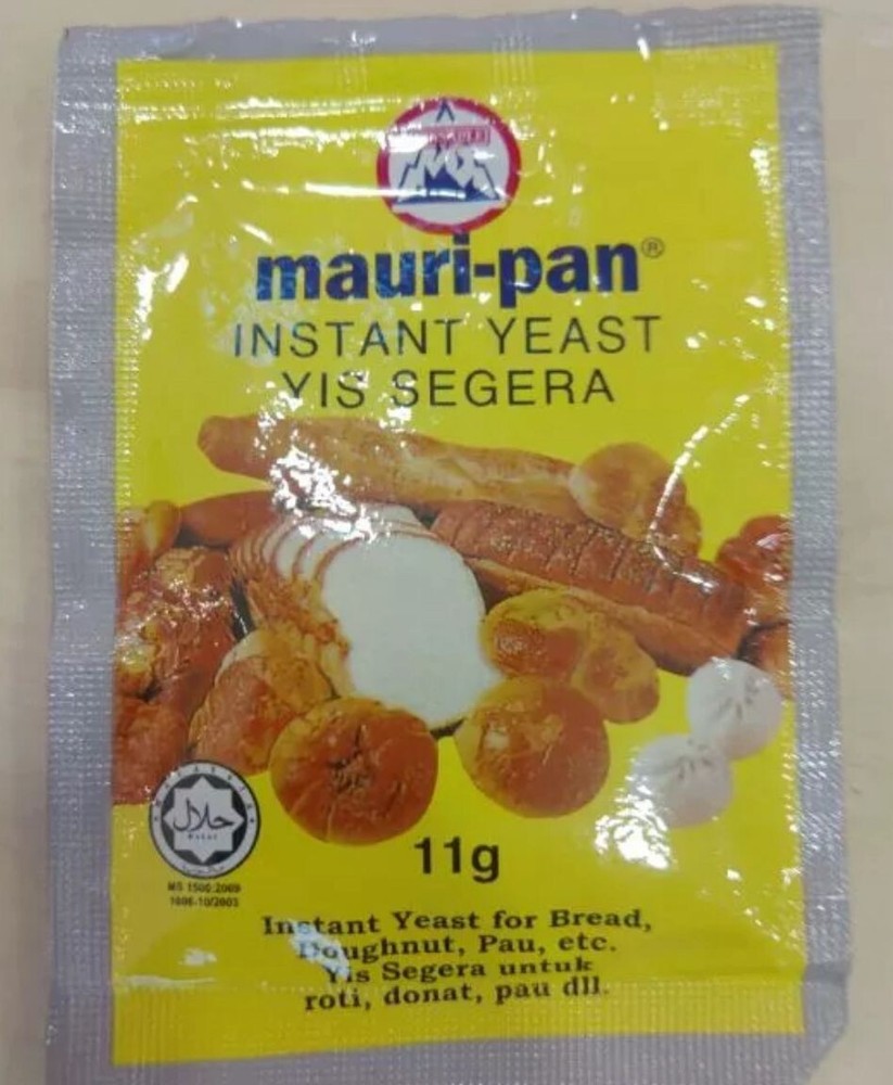 10 pcs Mauripan Instant Yeast-11g