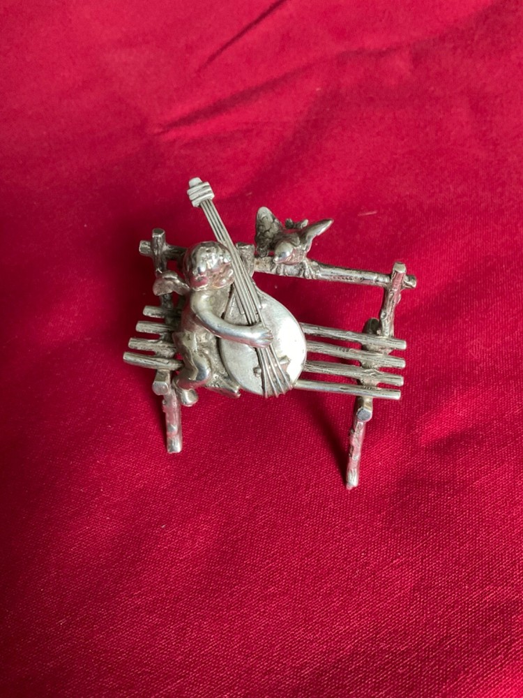 Figurine Solid Vintage Silver 39g