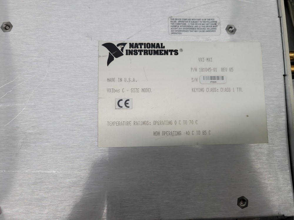 NATIONAL INSTRUMENTS VXI-MXI 181045-01