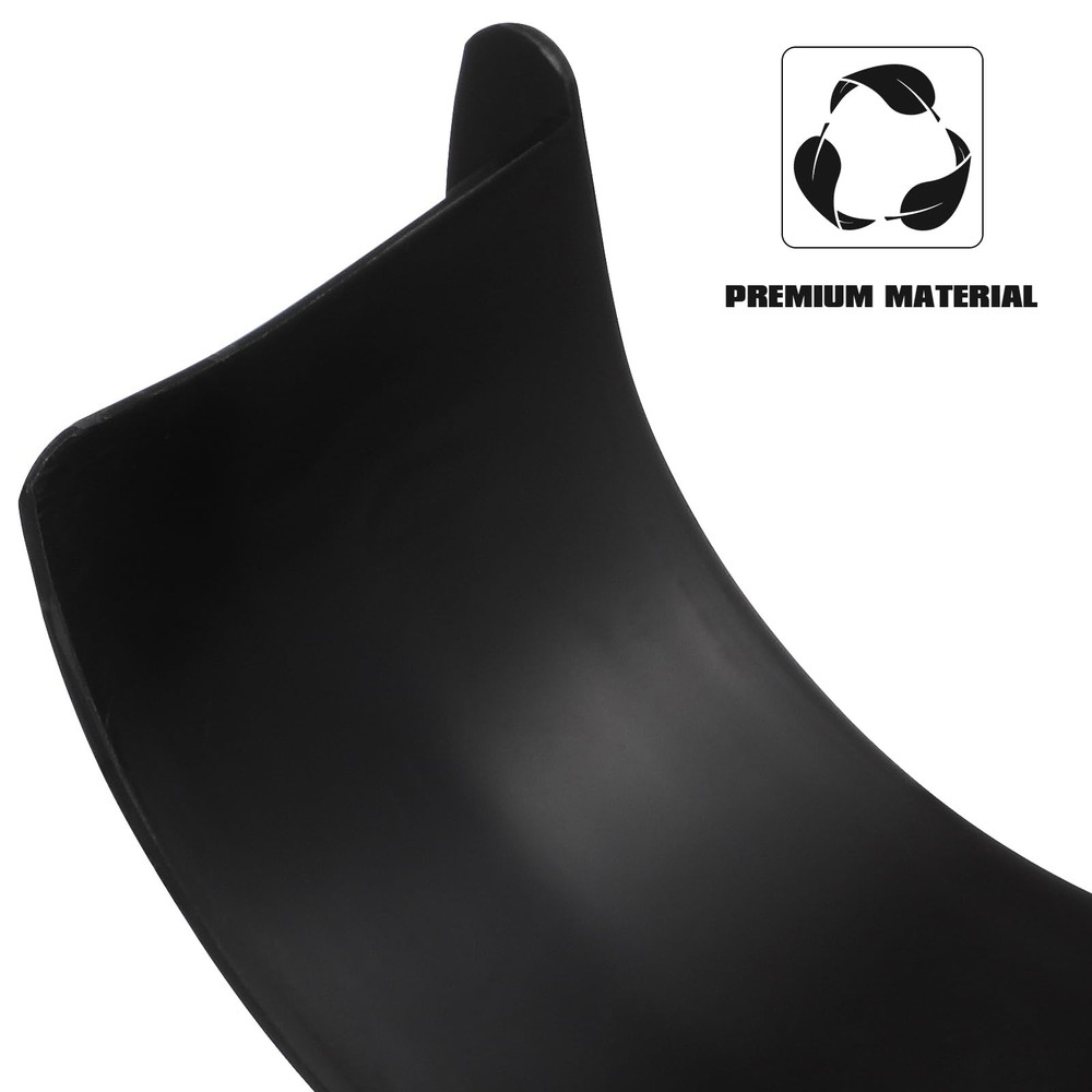 6pcs Billiards Table Pocket Liner 4 Corner Pool Medium, Black