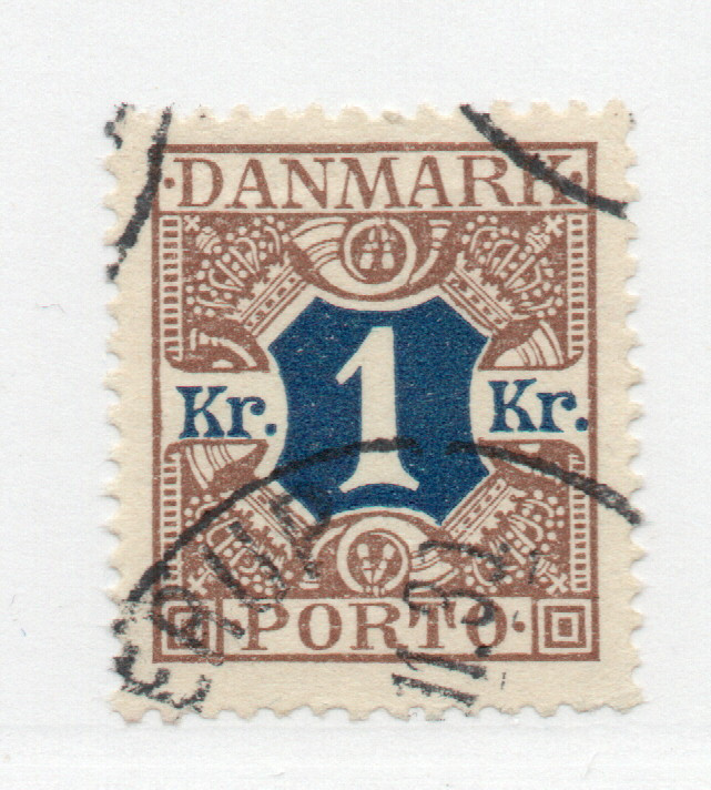 Denmark - Sc# J23 Used (solid panel)         /         Lot 0825187