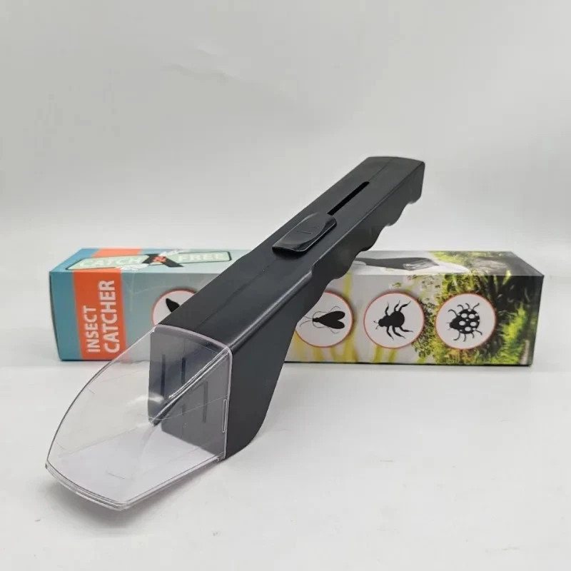 Handheld Insect Catcher –Safe Bug Catching Artifact Spider & Bee Clamp Tool, A+